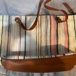 Elliott Lucca Purse Harmony Stripe Print